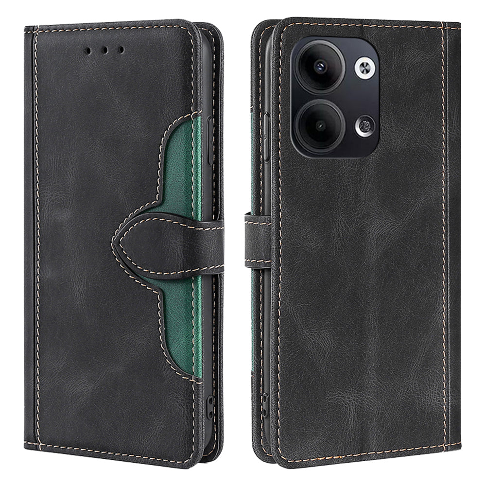 For Oppo Reno9 5G Reno9 Pro 5G Straw Hat Pattern Magnetic Clasp PU Leather Phone Case Skin-touch Feeling Stand Wallet Cover For Oppo Reno9 5G Reno9 Pro 5G Straw Hat Pattern Magnetic Clasp PU Leather Phone Case Skin-touch Feeling Stand Wallet Cover